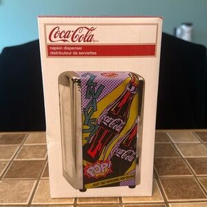 NIP Coca Cola Napkin Dispenser
